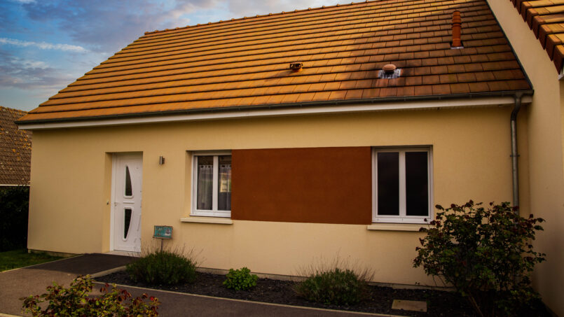 Maison plain-pied bord de mer en baie de somme accessible aux personnes à mobilité réduire PMR en fauteuil roulant